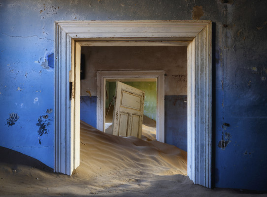 Mina abandonada en Namibia