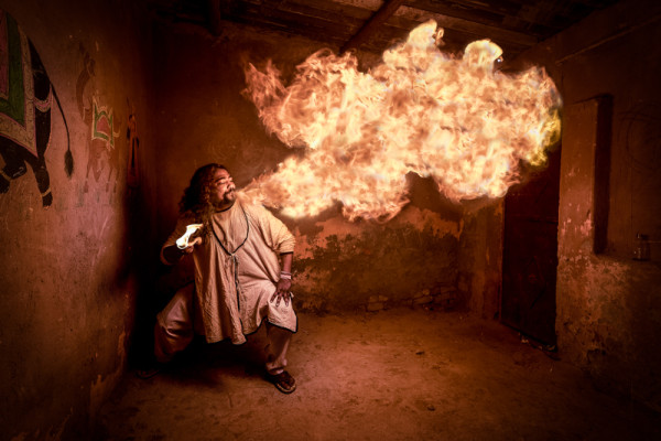 Hombre antorcha